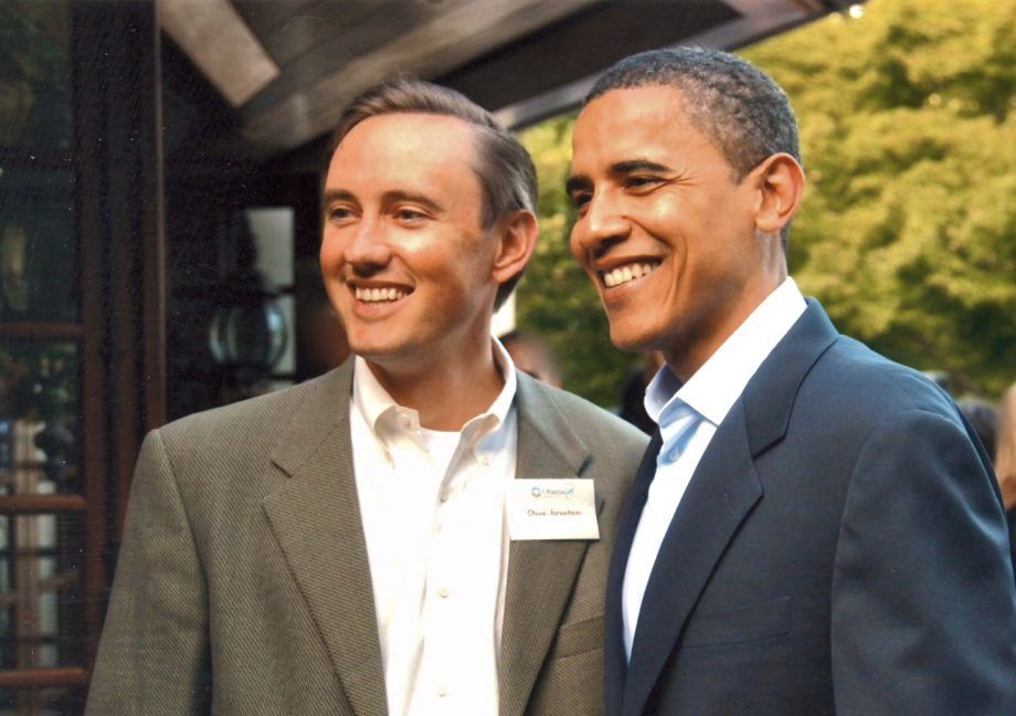 Steve Jurvetson meeting Barack Obama in 2009