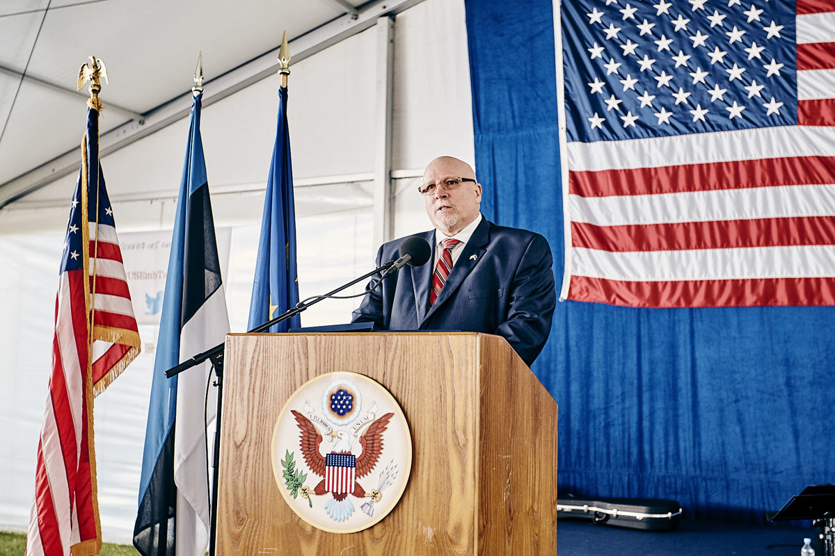 James D Melville. Photo: US embassy in Estonia