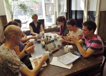 Estonian summer courses at the University of Tartu. Photo by the University of Tartu.